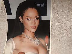 Cum Tribute: Robyn Rihanna Fenty (good girl gone bad)