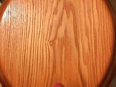 Small dick blows bigger load than expected