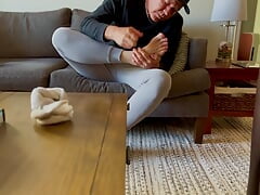 Jerking off in a Sock