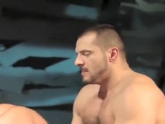 Leather Fuck & Fist Three-way: Arpad Miklos, Alex Baresi & Butch Grand