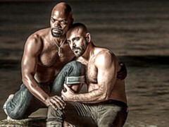 Real gay lovers enjoy barebacking (Adam Russo and Cutler X)