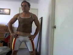 Wank in N2N Jammer and huge cum