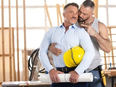 Jacob Lord and Ross Hurston are fucking on the floor