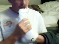 Licking Patrick's Socks