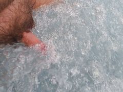 Hot tub naked