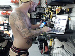 Here I am beign a hoe