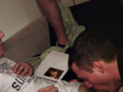 Hazed college str8 stud assfucked in dorm 3some for fraternity