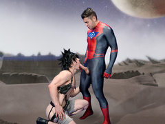 Cosplaying guys end up fucking each other in a compilation