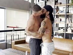 A beautiful Monster Brazilian cock is going to drill this big white ass