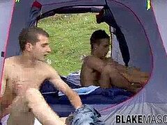 Brez-wild enjoys big-cock jerking outdoors