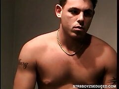 Stroking Off Straight Jock Ethan