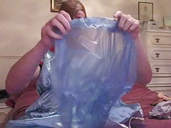Wanking to Cumshot, for Plastic Shiny 100.
