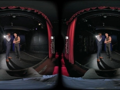 VR Plowers queer porno with Roman Todd muscle striptease VR pornography