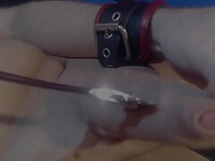 Cock Injection Punishment BDSM Needleplay Fetish Insertion Syringe Pump Saline Sounding Punishment