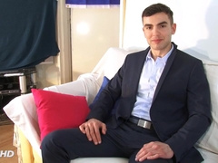 Alex Athletic Guy Came For A Solo He Got Ass Massage By 2 Guys
