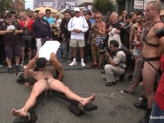 Lollipop Thirsty Hoe Cattle Prodded and Ravaged at Dore Alley Street Honest