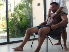 'I'm Gay-for-pay. I Like Vagina' Married Beefcake Oliver Concluded up Throating my Man-meat