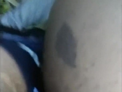 Nailing some raw butt outside