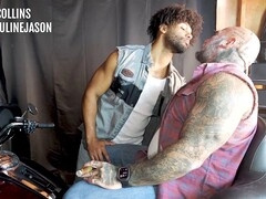 Cigar fuck, hunk blowjob, anal invasion