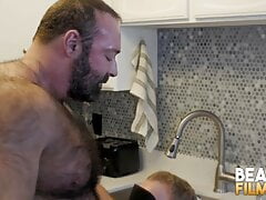 BEARFILMS Bears Brad Kalvo And Kosher Pig Raw Breed Hardcore
