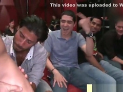 Really wild gay porn sausage party