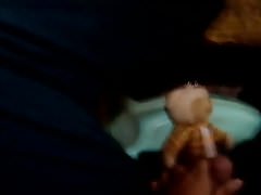 Teddy bear cum body porn