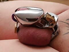 Chastity Cum with PA