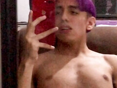 Getting horny until i show you my shaved boy pussy and cock