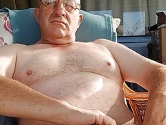 Stroking in the sun