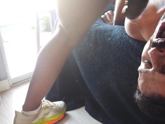 Harsh hookup: hooded fellow demolished Brutto