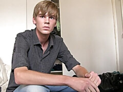 Young dude is penetrated and wants the cum on his face