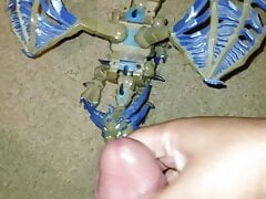 Sexy toy dragon watching me fap