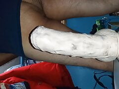 Rdlsr is ridining longest dildo in collection this dildo is roughly 11 inches long  and i stuff all of them inches in me