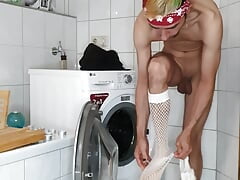 First of all, re-fence the clean laundry