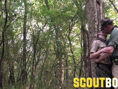 ScoutBoys Dangled Scoutleader barebacks lovely slick lad Ian Levine