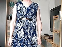Blue dress