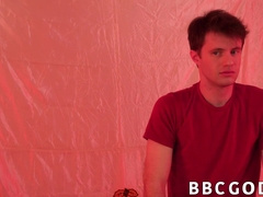 Hooded tatted boy bi-racial without a condom completes with internal ejaculation