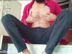 Undergarments, gay fetish, outdoor