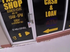 Hunky biker sells ass to hung perv for money in office