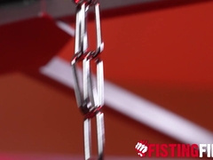 Slim sub Max Depth pounded and fisted by muscle Derek Kage