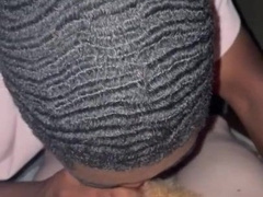 White Lad Topped off by Black Bottom