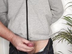 White Skinny Strange Boy Get His First Cum Controll of Dexterxxl