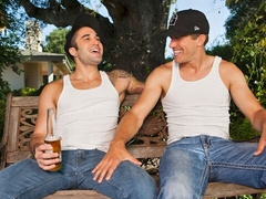 Good outdoor anal with Brandon Lewis and Samuel O'Toole