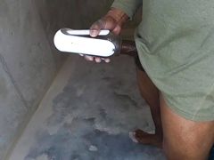 Gas Pump Fill Up Milking BBC in Tenga Sex Toy