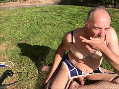 fun In My Garden & cum eating