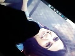 Cum Tribute To Samantha Ruth Face Wifh moaning