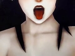 FFXIV Cum Tribute - Kali (Elf-Ear Xaela)