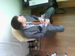 David Caught Wanking
