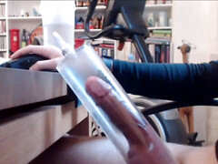 Monster cock, cumload, 9 inches cock