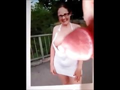 sabine natural tits tribute cum 3